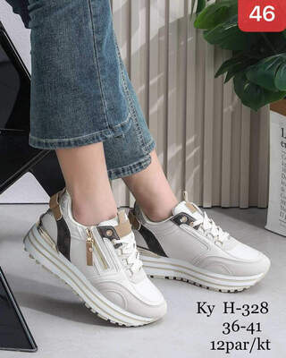 Buty sportowe damskie 7AH-328.BEIGE (36/41,12par)