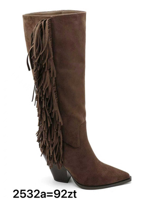 Kozaki damskie 7A2532A.BROWN (36/41,12par)