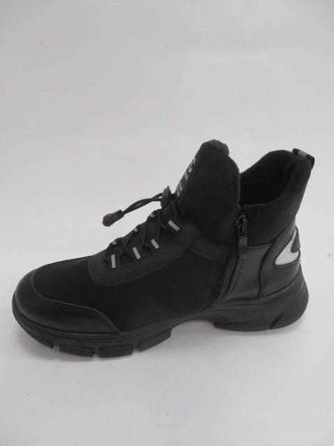 Trzewiki damskie RM25-2.BLACK Ocieplane (36/41,8par)