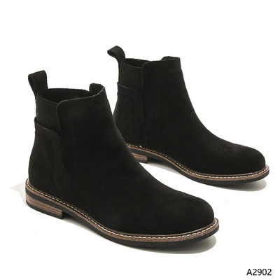 Botki damskie ocieplane A2902.BLACK (36/41,12par)