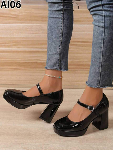 Czółenka damskie AI06.BLACK (36/41,12par)