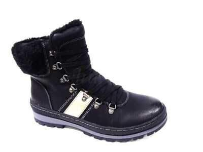 Botki damskie 7A208031.BLACK (37/42,12par)