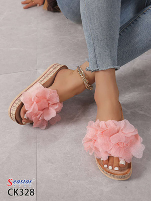 Klapki damskie CK328.PINK (36/41,12par)