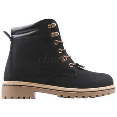 Trzewiki damskie B165-19.BLACK/BROWN (37/41,8par)