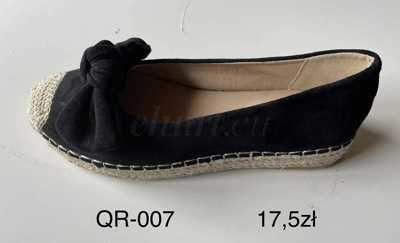 Balerinki damskie 7AQR-007.BLACK (36/41,12par)