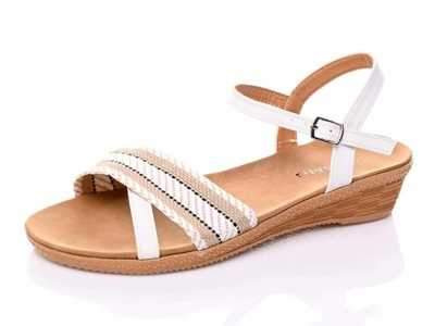 Sandały damskie 7ATL222-9.WHITE (36/41,12par)