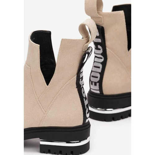 Botki damskie  nieocieplane SP250.BEIGE (36/41,12par)