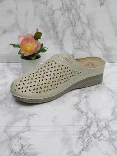 Klapki damskie 7AJH1-1.BEIGE (36/41,12par)
