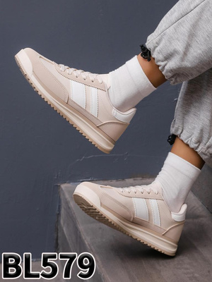 Buty sportowe damskie  7ABL579.BEIGE  (36/41,12par)