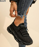 Buty sportowe damskie 7ABL629.BLACK (36/41,12par)