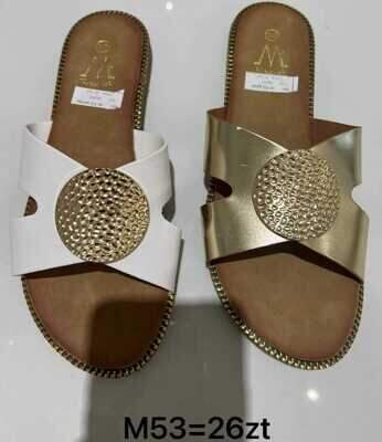 Klapki damskie 7AM53.KOLORDOWYBORU (36/41,12par)