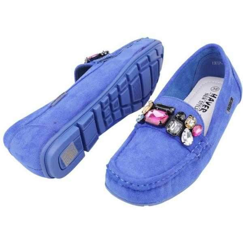 Balerinki damskie MH17-13.DBLUE (36/41,12par)