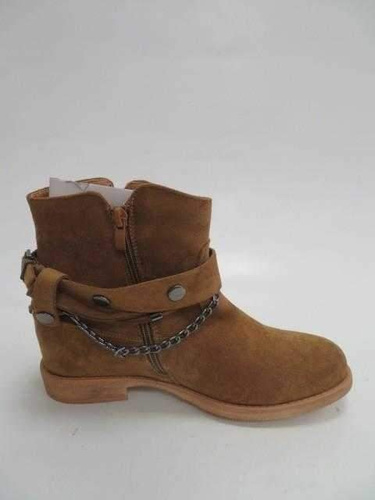 Botki damskie RM05-21.KHAKI Ocieplane (36/41,8par)