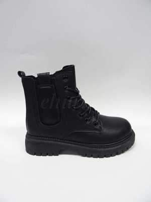 Botki damskie 7AE8201-1.BLACK Ocieplane (36/41,12par)