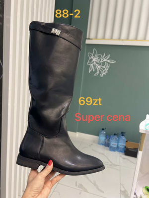 Kozaki damskie 7A88-2.BLACK (36/41,12par)