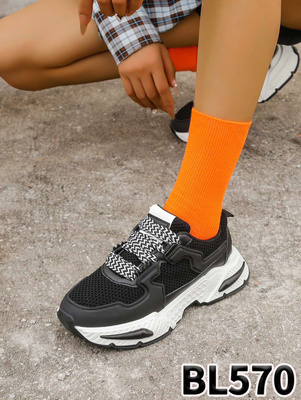 Buty sportowe damskie BL570.BLACK (36/41,12par)