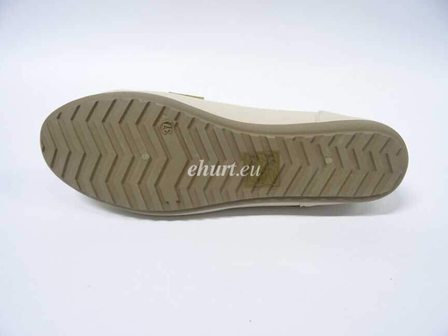 Balerinki damskie 7A6220-4.BEIGE (36/41,12par)