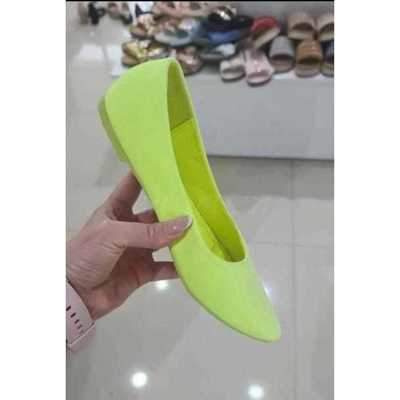 Balerinki damskie 7ACC212.YELLOW (36/41,12par)