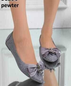 Balerinki damskie 7ACC238.PEWTER  (36/41,12par)