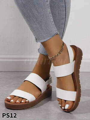 Sandały damskie PS12.WHITE (36/41,12par)