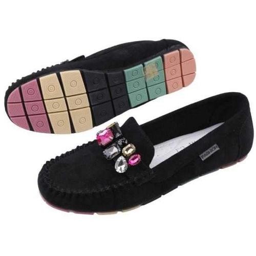 Balerinki damskie MH14-1.BLACK (36/41,12par)