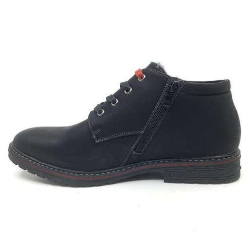Trzewiki męskie A2012-1.BLACK/RED (41/46,8par)