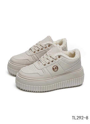 Buty sportowe damskie TL292-8.BEIGE (36/41,12par)