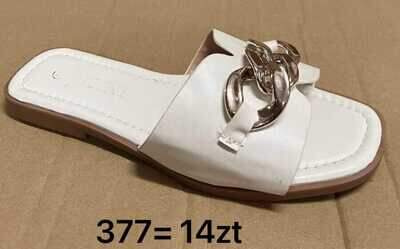 Klapki damskie 7A377.WHITE (36/41,12par)