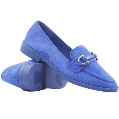 Mokasyny damskie SK04A-13.BLUE (36/41,12par)
