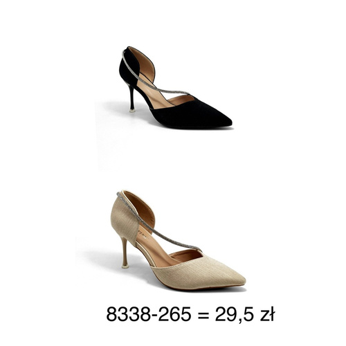 Czółenka damskie 8338-265.KOLORDOWYBORU (36/41 12par)