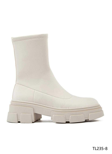 Botki damskie ocieplane 7ATL235-8.BEIGE (36/41,12par)