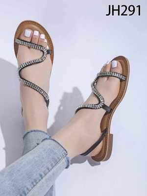 Sandały damskie 7AJH291.BLACK (36/41,12par)