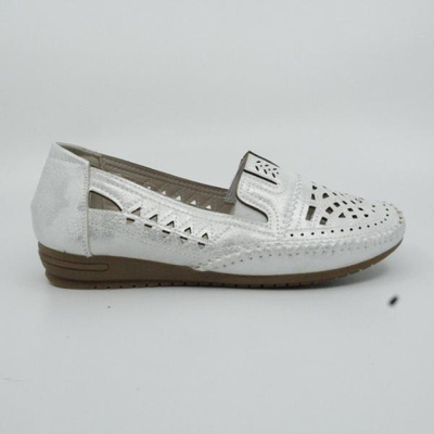 Półbuty damskie KS21-7.WHITE (36/41,8par)