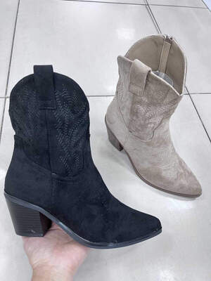 Botki damskie  7A7552.BEIGE   (36/41,12par)