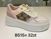 Buty sportowe damskie 7AB515.WHITE/PINK (36/41,12par)