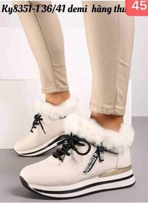 Botki damskie 7AKY8351-1.BEIGE (36/41,12par)