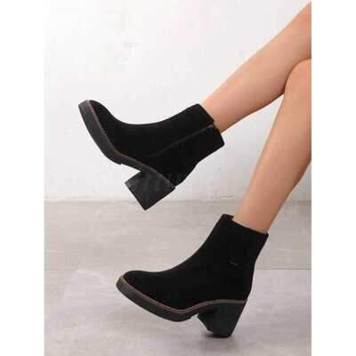 Botki damskie 7AKE219.BLACK (36/41,12par)