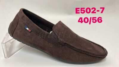 Półbuty męskie 9AE501-7.BROWN (40/46,12par)