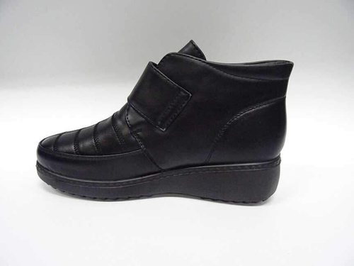 Botki damskie 7A8147-1.BLACK Ocieplane (36/42,12par)