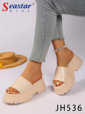 Klapki damskie JH536.BEIGE (36/41,12par)