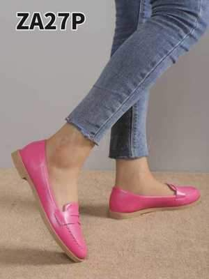 Balerinki damskie 7AZA27.FUSHIA (36/41,12par)