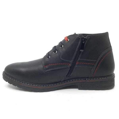 Trzewiki męskie 9AA2191-12.BLACK/RED (41/46,8par)