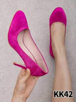 Szpilki damskie KK42.FUSHIA (36/41,12par)