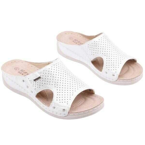 Klapki damskie DE986-7.SILVER (36/41,12par)