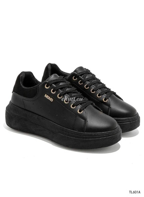 Buty sportowe damskie 7ATL601A.ALLBLACK (36/41,12par)