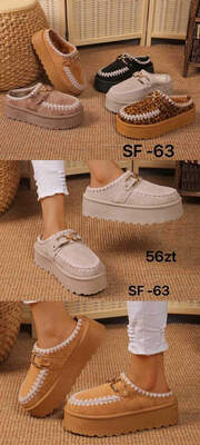 Botki damskie 7ASF-63.KOLORDOWYBORU (36/41,12par)