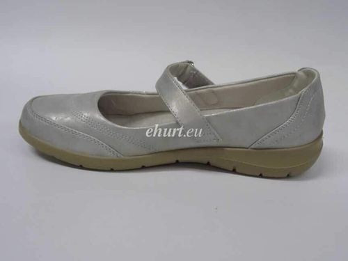 Balerinki damskie 7A57352-5.GREY (36/41,12par)