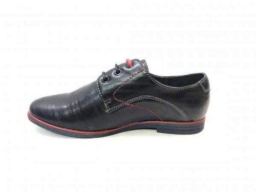 Półbuty chłopięce AB121C-8.NAVY/RED (31/36,8par)