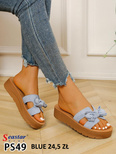 Klapki damskie PS49.BLUE (36/41,12par)