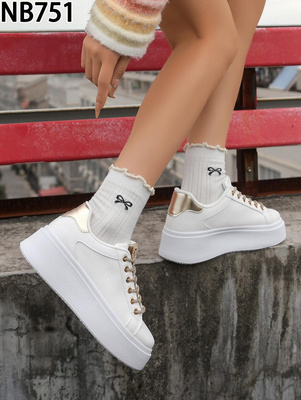 Buty sportowe damskie NB751.WHITE  (36/41,12par)